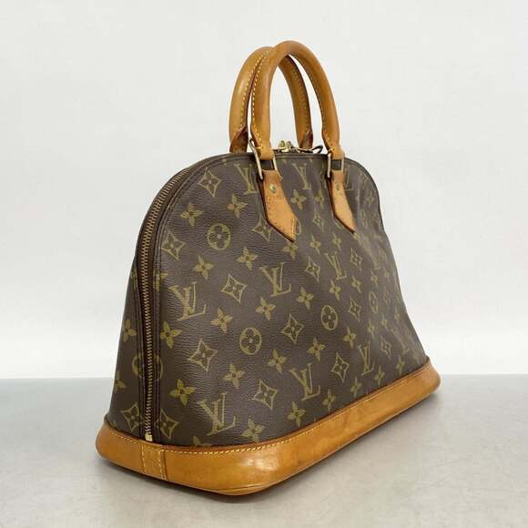 LOUIS VUITTON Brown Monogram Alma Bag - Picture 2 of 10